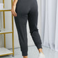 Leggings Depot Full Size Wide Waistband Cropped Joggers