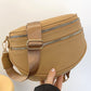 Zenana Vegan Leather Multi Pocket Crossbody Bag