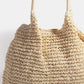 Fame Braided Long Handle Tote Bag