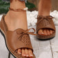 Bow Open Toe Sandals