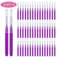 5/10/50PCS Mini Eyebrow Brush Brow Perm Brush Disposable Brow Lifting Brushes Bendable Micro Eyelash Brush Applicators Tools