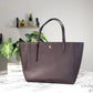 Tory Burch Emerson Small Tempranillo Saffiano Leather Tote