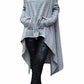 Women Plus Size Loose Long Sleeve Hoodie