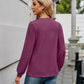 V-Neck Long Sleeve T-Shirt