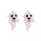 Halloween Ghost and Pumpkin Dangle Earrings