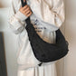 Lace-Up Polyester Crossbody Bag