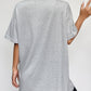 Round Neck Short Sleeve Ghost Graphic T-Shirt