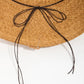 Fame Beaded Cowrie Shell Straw Weave Western Cowboy Hat