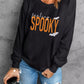 Feeling Spooky Halloween Embroidered Sweatshirt
