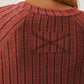 Basic Bae Full Size Ribbed Thumbhole Sleeve T-Shirt