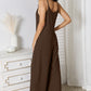 Basic Bae Full Size Spaghetti Strap V-Neck Jumpsuit