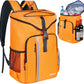 Backpack Cooler Leakproof Insulated Waterproof Backpack Cooler Bag, Lightweight Soft Beach Cooler Backpack for Men Women to Work Lunch Picnics Camping Hiking, 30 Cans