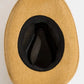 Fame Studded Bull Head Strap Straw Western Cowboy Hat