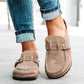 Round-Toe Low-Heel Women's Sandals Colorful