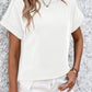 Mandy Striped Round Neck Short Sleeve T-Shirt