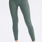 Wide Waistband Slim Fit Long Sports Pants
