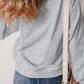 Halloween Ghost Round Neck Sweatshirt
