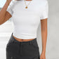 Devine Round Neck Short Sleeve T-Shirt