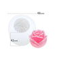 3D Silicone Rose Shape Ice Cube Maker Ice Cream Silicone Mold Ice Ball Maker Reusable Whiskey Cocktail Mould Форма Для Льда HE