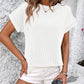 Mandy Striped Round Neck Short Sleeve T-Shirt