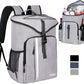 Backpack Cooler Leakproof Insulated Waterproof Backpack Cooler Bag, Lightweight Soft Beach Cooler Backpack for Men Women to Work Lunch Picnics Camping Hiking, 30 Cans