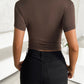Devine Round Neck Short Sleeve T-Shirt