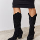 Forever Link Rhinestone Knee High Cowboy Boots
