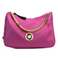 Versace Small Dahlia Nylon Medusa Pendant Crossbody Shoulder Bag