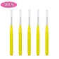 5/10/50PCS Mini Eyebrow Brush Brow Perm Brush Disposable Brow Lifting Brushes Bendable Micro Eyelash Brush Applicators Tools