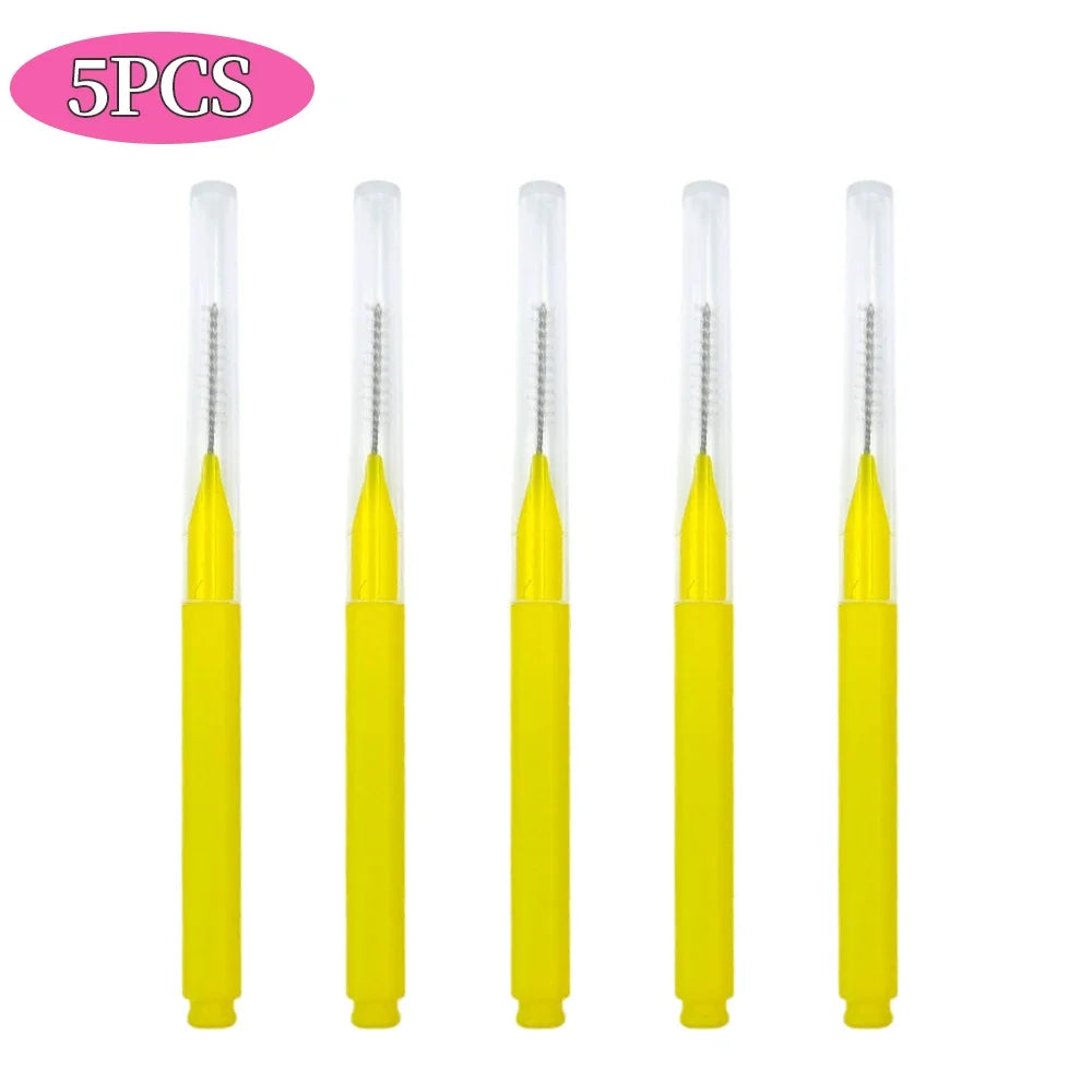 5/10/50PCS Mini Eyebrow Brush Brow Perm Brush Disposable Brow Lifting Brushes Bendable Micro Eyelash Brush Applicators Tools