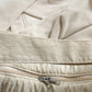 Lace-Up Polyester Crossbody Bag
