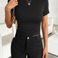 Devine Round Neck Short Sleeve T-Shirt