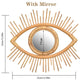 Rattan Round Wall Hang Makeup Mirror