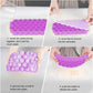 Ice Cube Tray, Set of 2 Honeycomb Shape Silicone Ice Cube Mold with Lid Storage