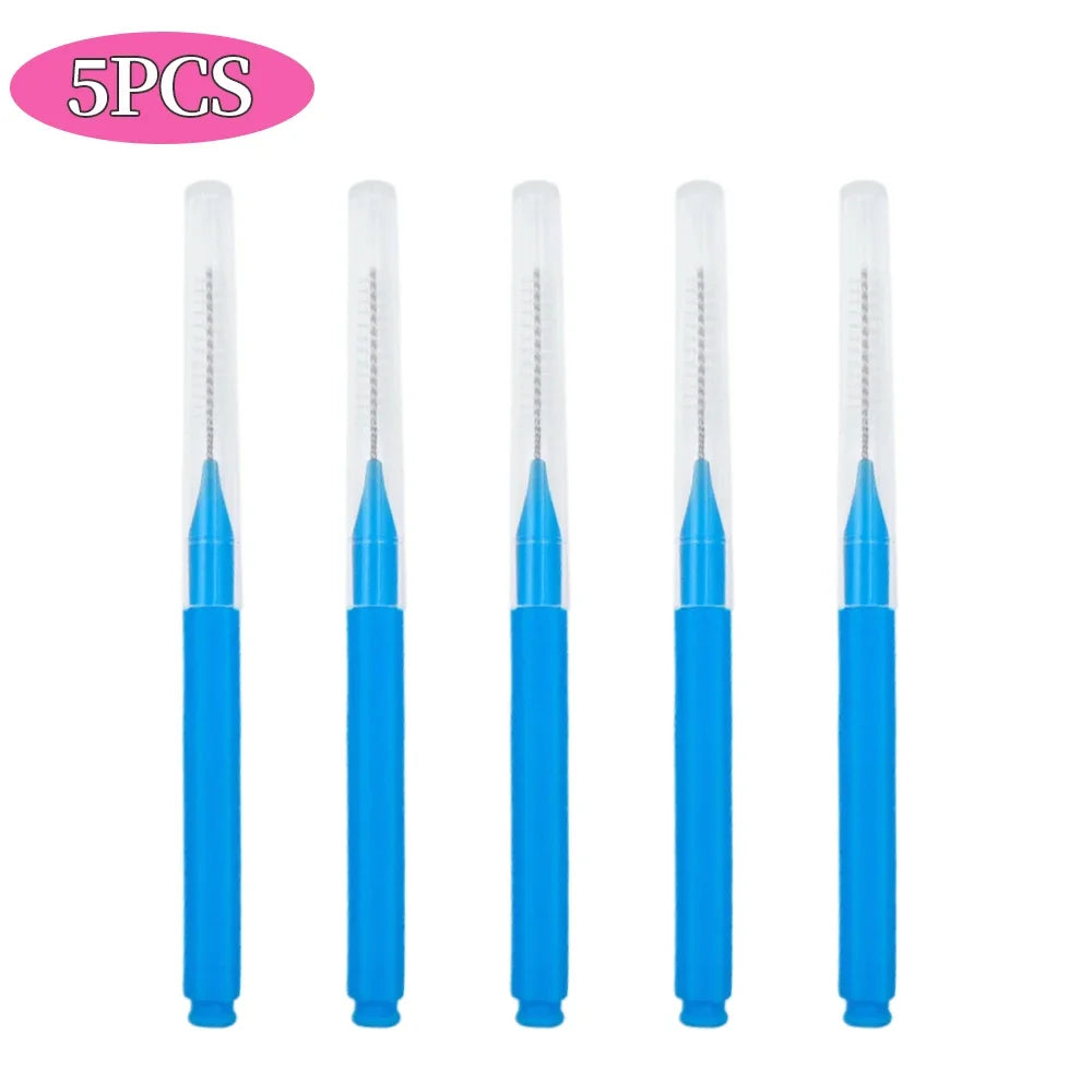 5/10/50PCS Mini Eyebrow Brush Brow Perm Brush Disposable Brow Lifting Brushes Bendable Micro Eyelash Brush Applicators Tools