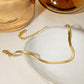 18K Gold-Plated Ankle Bracelet