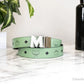 MCM Smooth Visetos Loden Frost Leather Reversible Buckle Belt