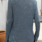 Mandy Ribbed V-Neck Long Sleeve T-Shirt