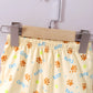 Children's Dog Short Sleeve Hoodie and Shorts Set