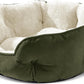 Small Dog Bed for Small Dogs, Cat Beds for Indoor Cats, Pet Bed for Puppy and Kitty, Extra Soft & Machine Washable with Anti-Slip & Water-Resistant Oxford Bottom, Brown, 20 Inches