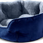 Small Dog Bed for Small Dogs, Cat Beds for Indoor Cats, Pet Bed for Puppy and Kitty, Extra Soft & Machine Washable with Anti-Slip & Water-Resistant Oxford Bottom, Brown, 20 Inches