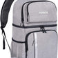 Backpack Cooler Leakproof Insulated Waterproof Backpack Cooler Bag, Lightweight Soft Beach Cooler Backpack for Men Women to Work Lunch Picnics Camping Hiking, 30 Cans