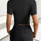 Devine Round Neck Short Sleeve T-Shirt
