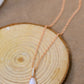 Moonstone Teardrop Pendant Necklace