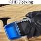 Carbon Fiber Minimalist Credit Card Holder & Money Clip Wallet for Men