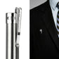 5" LED USB Rechargeable Mini Tactical Flashlight Stainless Steel Torch Pen Light