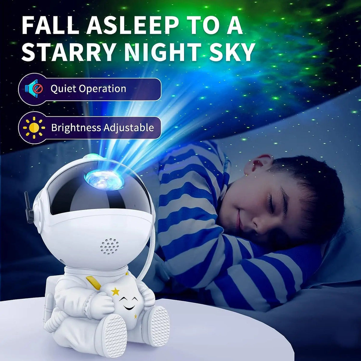 Galaxy Night Light Projector With Astronaut