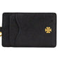 Tory Burch (136584) Emerson Black Saffiano Leather Necklace Lanyard Card Case