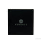 Versace Small Black Leather Matte Medusa Zip Card Case