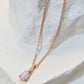 Moonstone Teardrop Pendant Necklace